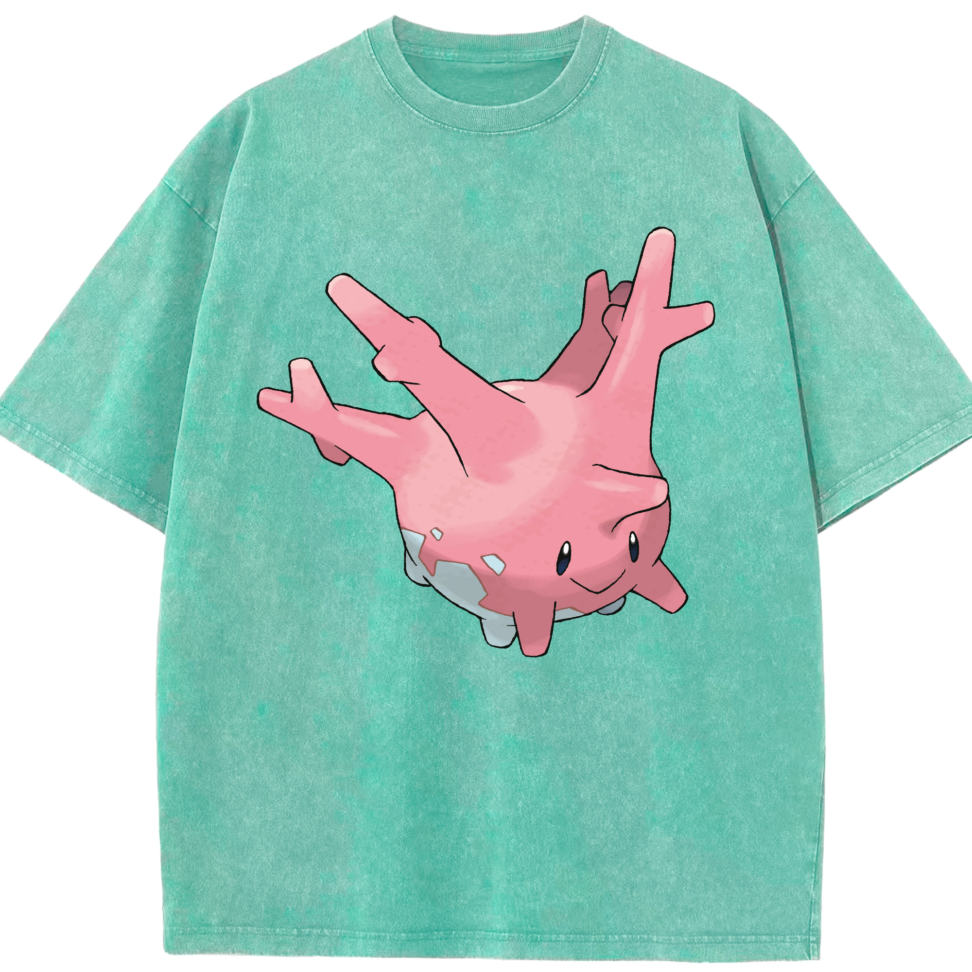 （画像用） ポケットモンスター Pokémon 綿100% ヴィンテージ風 半袖Tシャツ（フロントプリント）